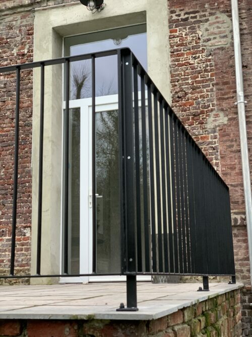 Garde-corps terasse extérieure